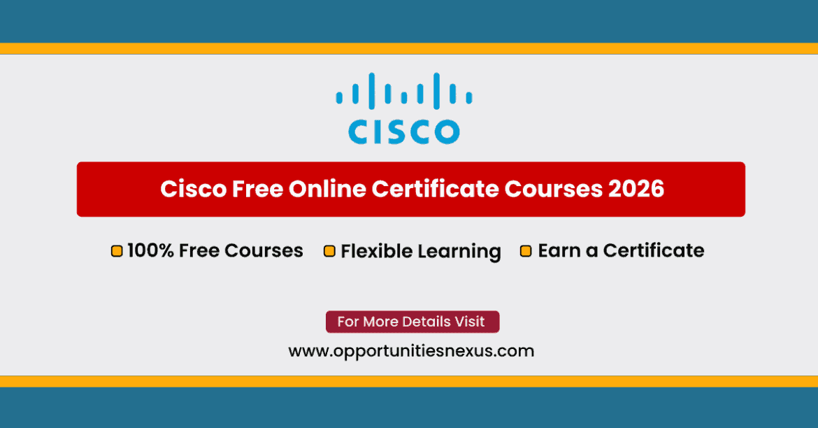 Cisco free online certificate courses 2026 – learn networking, cybersecurity, and programming for free on SkillsForAll and earn a globally recognized certificate