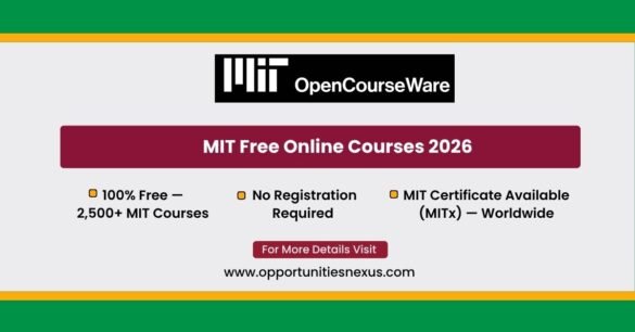 MIT free online courses 2026 MIT OpenCourseWare 2500 courses free no registration MITx Online certificate worldwide students